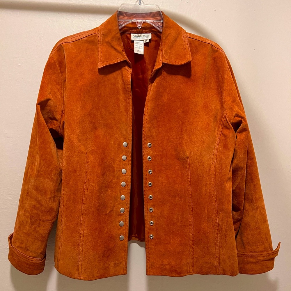 Coldwater Creek Suede Jacket